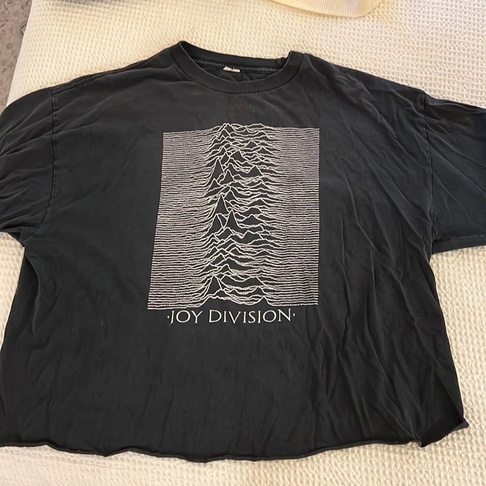 Joy Division Crop Band Tee Shirt